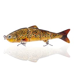 Free Combination Set 125mm/17g Multi Jointed Swimbaits 4 Segment Wobbler Fishing Lure Suit Crankbait bait Hard Artificial Bait