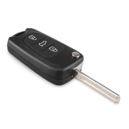 KEYYOU Flip Remote Auto Car Key Shell For Kia Rio 3 Picanto Ceed Cerato Sportage K2 K3 For Hyundai I20 I30 IX35 I35 Blank Case