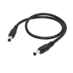 18AWG DC Power Plug 5.5 X 2.1mm Male To 5.5 X 2.1mm Male CCTV Adapter Connector Cable 12V 10A Power Extension Cords 0.5m/1.5m