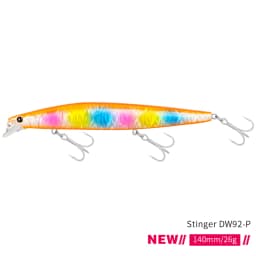 TSURINOYA Stinger 140S Fishing Lure Sinking Minnow DW92 140mm 26g Saltwater Seabass Ultra Long Casting Large Hard Baits Jerkbait