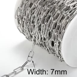 1meter Gold Stainless Steel Chain Multi Styles Star Thick Cable Curb Chains for Necklace Bracelet Jewelry Making DIY No Fade