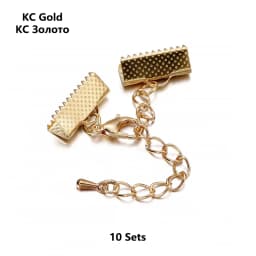 10Sets/Lot 10-40mm Lobster Clasps Hooks Extending Chain Bracelet End Connectors Slider Clasp For DIY Jewelry Making Finding