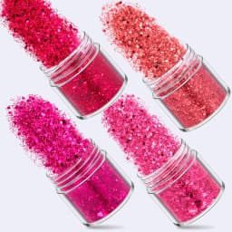SNASAN 4Pcs Color Superfine Glitters Powder 1mm Sequins Mix For Jewelry Making DIY UV Epoxy Resin Silicone Mold Filling Material