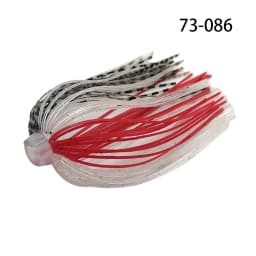 3/10 Pcs/Lot 88 Strands 64mm Silicone Skirts Elastic Hole Umbrella Skirts Fishing Accessories Buzzbaits Spinner Buzz Bait