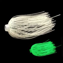 3/10 Pcs/Lot 88 Strands 64mm Silicone Skirts Elastic Hole Umbrella Skirts Fishing Accessories Buzzbaits Spinner Buzz Bait