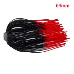 3/10 Pcs/Lot 88 Strands 64mm Silicone Skirts Elastic Hole Umbrella Skirts Fishing Accessories Buzzbaits Spinner Buzz Bait