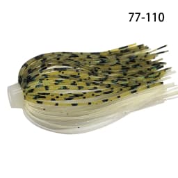3/10 Pcs/Lot 88 Strands 64mm Silicone Skirts Elastic Hole Umbrella Skirts Fishing Accessories Buzzbaits Spinner Buzz Bait