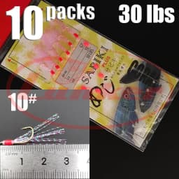 Lunker Sabiki lure flasher rig hook soft bait luminous eel glow dark mackerel fishing snapper mulloway flathead mullet shark