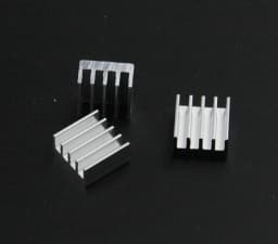 50pcs/lot Aluminum Heatsink 8.8*8.8*5mm Electronic Chip Radiator Cooler W/ Thermal for IC,3D Printer