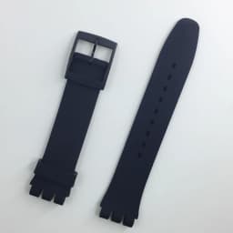 MR NENG Black Watchband for Swatch Strap Buckle For SWATCH Silicone Watch band 17mm 19mm 20mm Rubber Strap16MM Watch accessories