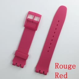 MR NENG Black Watchband for Swatch Strap Buckle For SWATCH Silicone Watch band 17mm 19mm 20mm Rubber Strap16MM Watch accessories