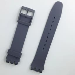 MR NENG Black Watchband for Swatch Strap Buckle For SWATCH Silicone Watch band 17mm 19mm 20mm Rubber Strap16MM Watch accessories
