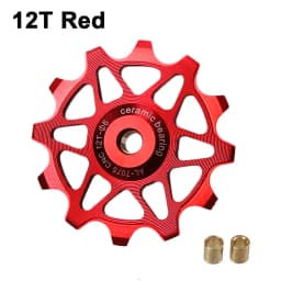 12T 14T 16T 18T MTB Bike Ceramic Bearing Jockey Wheel Narrow Wide Teeth Bicycle Rear Derailleur Pulley Roller For Shimano Sram