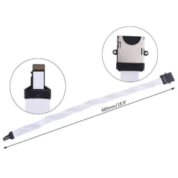SD Card Female to TF Micro SD Male (SD to TF) Flexible Memory Card Extension Cable Extender Adapter Reader Cord Linker 20/48cm