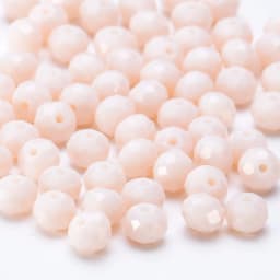 4 6 8 MM Austrian Round Rondelle Crystal Beads For DIY Bracelet Jewelry Making Supples Accessories Wheel Faceted Glass Beads