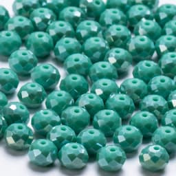 4 6 8 MM Austrian Round Rondelle Crystal Beads For DIY Bracelet Jewelry Making Supples Accessories Wheel Faceted Glass Beads