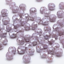 4 6 8 MM Austrian Round Rondelle Crystal Beads For DIY Bracelet Jewelry Making Supples Accessories Wheel Faceted Glass Beads