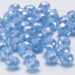 4 6 8 MM Austrian Round Rondelle Crystal Beads For DIY Bracelet Jewelry Making Supples Accessories Wheel Faceted Glass Beads