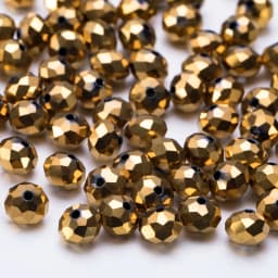 4 6 8 MM Austrian Round Rondelle Crystal Beads For DIY Bracelet Jewelry Making Supples Accessories Wheel Faceted Glass Beads
