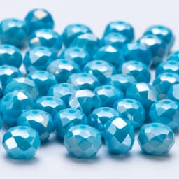 4 6 8 MM Austrian Round Rondelle Crystal Beads For DIY Bracelet Jewelry Making Supples Accessories Wheel Faceted Glass Beads