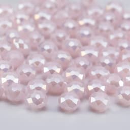 4 6 8 MM Austrian Round Rondelle Crystal Beads For DIY Bracelet Jewelry Making Supples Accessories Wheel Faceted Glass Beads