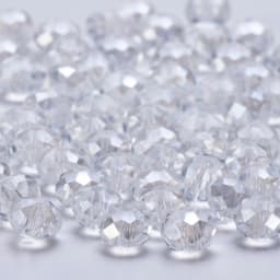 4 6 8 MM Austrian Round Rondelle Crystal Beads For DIY Bracelet Jewelry Making Supples Accessories Wheel Faceted Glass Beads