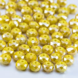 4 6 8 MM Austrian Round Rondelle Crystal Beads For DIY Bracelet Jewelry Making Supples Accessories Wheel Faceted Glass Beads