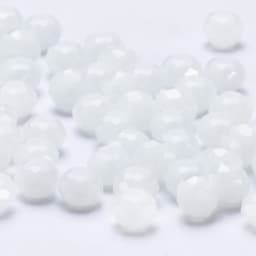 4 6 8 MM Austrian Round Rondelle Crystal Beads For DIY Bracelet Jewelry Making Supples Accessories Wheel Faceted Glass Beads