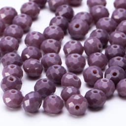 4 6 8 MM Austrian Round Rondelle Crystal Beads For DIY Bracelet Jewelry Making Supples Accessories Wheel Faceted Glass Beads