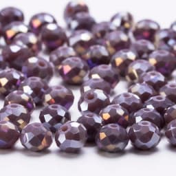 4 6 8 MM Austrian Round Rondelle Crystal Beads For DIY Bracelet Jewelry Making Supples Accessories Wheel Faceted Glass Beads