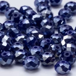 4 6 8 MM Austrian Round Rondelle Crystal Beads For DIY Bracelet Jewelry Making Supples Accessories Wheel Faceted Glass Beads