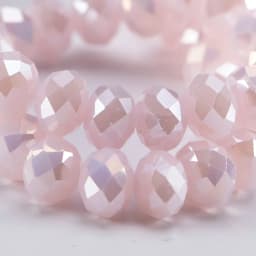 4 6 8 MM Austrian Round Rondelle Crystal Beads For DIY Bracelet Jewelry Making Supples Accessories Wheel Faceted Glass Beads