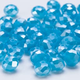 4 6 8 MM Austrian Round Rondelle Crystal Beads For DIY Bracelet Jewelry Making Supples Accessories Wheel Faceted Glass Beads