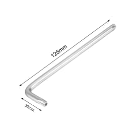 T10 T15 T20 T25 T27 T30 T40 T45 T50 Long Tamper Proof Torx Wrench Star Key Bit Wrench L-Shape Wrench Nickel Plated Repair Tools