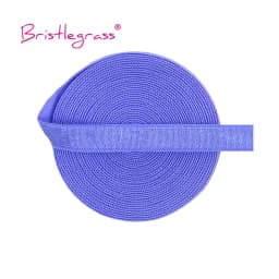 BRISTLEGRASS 2 5 10 Yard 3/8" 10mm Solid Shiny Non-Foldover Elastic Spandex Satin Band Bra Strap Headband Dress Sewing Lace Trim