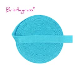 BRISTLEGRASS 2 5 10 Yard 3/8" 10mm Solid Shiny Non-Foldover Elastic Spandex Satin Band Bra Strap Headband Dress Sewing Lace Trim