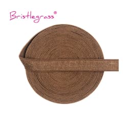 BRISTLEGRASS 2 5 10 Yard 3/8" 10mm Solid Shiny Non-Foldover Elastic Spandex Satin Band Bra Strap Headband Dress Sewing Lace Trim