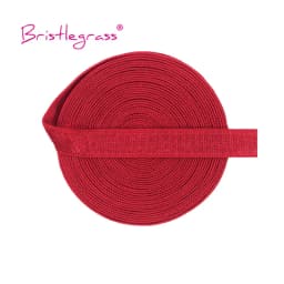 BRISTLEGRASS 2 5 10 Yard 3/8" 10mm Solid Shiny Non-Foldover Elastic Spandex Satin Band Bra Strap Headband Dress Sewing Lace Trim