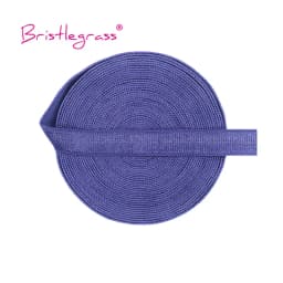 BRISTLEGRASS 2 5 10 Yard 3/8" 10mm Solid Shiny Non-Foldover Elastic Spandex Satin Band Bra Strap Headband Dress Sewing Lace Trim