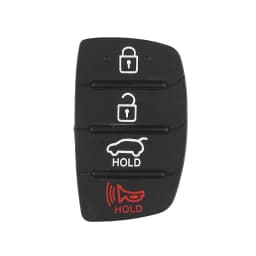 KEYYOU Replacement Flip Remote Key Fob Car Key Case Styling For Hyundai IX35 i20 IX45 Uncut Blade Key Shell With 3/4 Buttons Pad