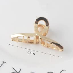 1Pcs Fashion Smal Simple Wild Geometric Hair Claw for Women Girls Clamps Hair Crab Metal Hair Clip Claw Accessories Headwear