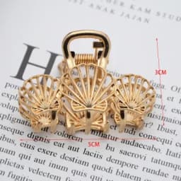 1Pcs Fashion Smal Simple Wild Geometric Hair Claw for Women Girls Clamps Hair Crab Metal Hair Clip Claw Accessories Headwear
