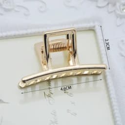 1Pcs Fashion Smal Simple Wild Geometric Hair Claw for Women Girls Clamps Hair Crab Metal Hair Clip Claw Accessories Headwear