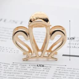 1Pcs Fashion Smal Simple Wild Geometric Hair Claw for Women Girls Clamps Hair Crab Metal Hair Clip Claw Accessories Headwear