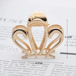 1Pcs Fashion Smal Simple Wild Geometric Hair Claw for Women Girls Clamps Hair Crab Metal Hair Clip Claw Accessories Headwear