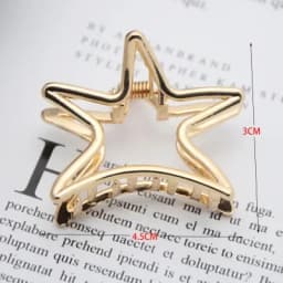 1Pcs Fashion Smal Simple Wild Geometric Hair Claw for Women Girls Clamps Hair Crab Metal Hair Clip Claw Accessories Headwear