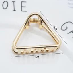 1Pcs Fashion Smal Simple Wild Geometric Hair Claw for Women Girls Clamps Hair Crab Metal Hair Clip Claw Accessories Headwear