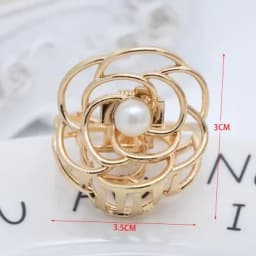 1Pcs Fashion Smal Simple Wild Geometric Hair Claw for Women Girls Clamps Hair Crab Metal Hair Clip Claw Accessories Headwear
