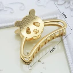 1Pcs Fashion Smal Simple Wild Geometric Hair Claw for Women Girls Clamps Hair Crab Metal Hair Clip Claw Accessories Headwear