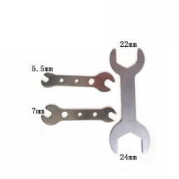 1Pcs Single Head Open End Wrench 4-22mm Opening Single-End Ultra-Thin Small Wrench for Supporting Bathroom